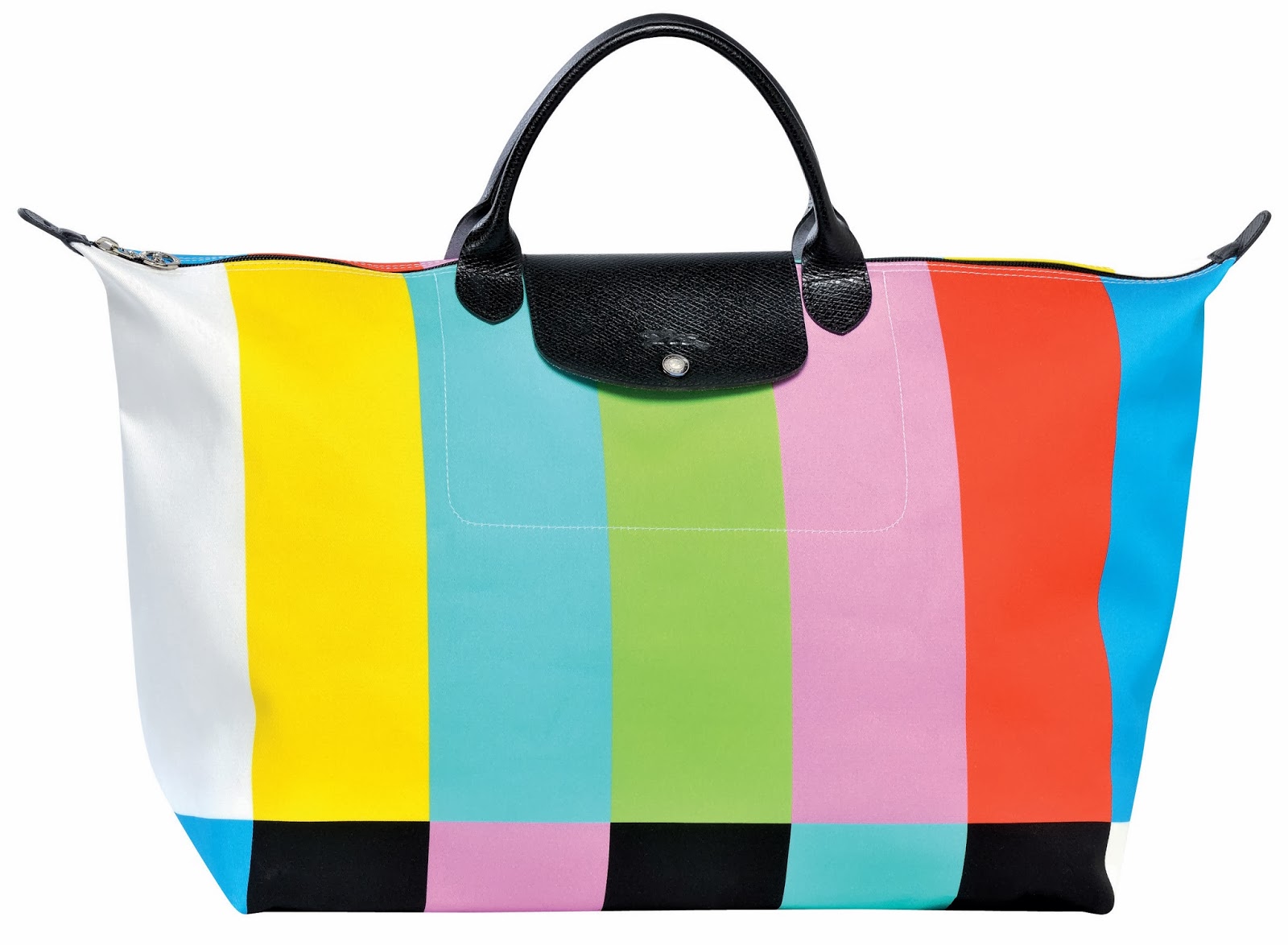 Colour bar pliage bag longchamp